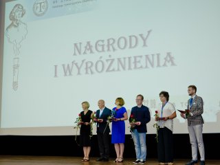 Wyróżnienie Polskiego Towarzystwa Chemicznego dla nauczyciela Budowlanki