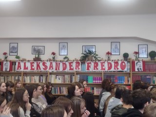 Zakończenie roku poświęconego Aleksandrowi Fredrze w ZSBiO