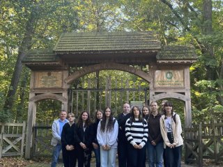 Rajd Szkolnego Koła Caritas po Roztoczańskim Parku Narodowym