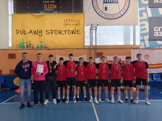 III miejsce w Finale Wojewódzkiej Licealiady w  piłce ręcznej  chłopców