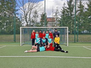 II miejsce w Powiatowej Licealiadzie w piłce nożnej dziewcząt!