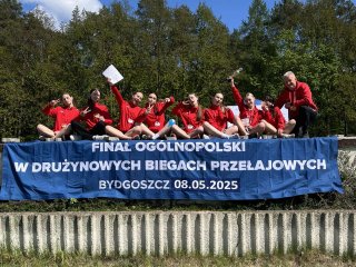 5 miejsce w Polsce w biegach przełajowych!!!