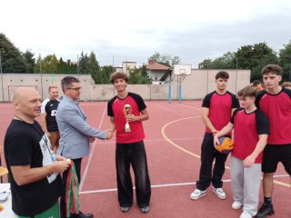 I miejsce reprezentacji ZSBiO chłopców w turnieju piłki koszykowej 3x3