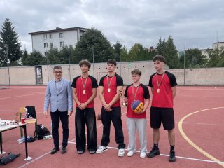 I miejsce reprezentacji ZSBiO chłopców w turnieju piłki koszykowej 3x3