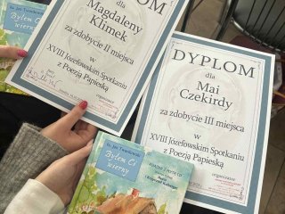 Nagrody w konkursie recytatorskim