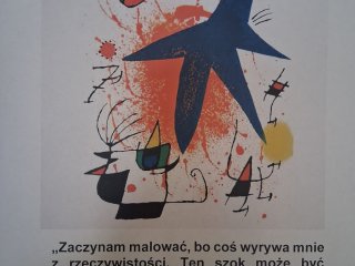 Wystawa "Maluję jak Joan Miró"