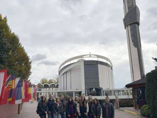 Pielgrzymka wolontariuszy Szkolnego Koła Caritas  do Sanktuarium Bożego Miłosierdzia w Krakowie