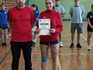 Powiatowa licealiada w badmintonie
