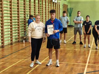 Powiatowa licealiada w badmintonie