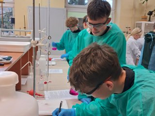 Wyjazd klasy Ic LO na pokazy i warsztaty chemiczne UMCS