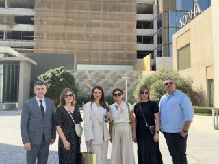 Uczniowie ZSBiO z wizytą u dewelopera Sobha Realty w Dubaju!