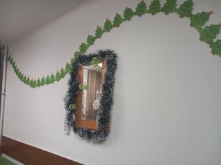 Uroczysta kolacja wigilijna w internacie