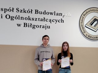 Kolejny sukces uczniów Budowlanki w ogólnopolskim konkursie matematycznym!