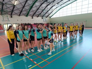 II miejsce reprezentacji dziewcząt w Półfinale Wojewódzkiej Licealiady w piłce ręcznej