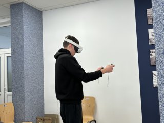 Zajęcia z doradztwa zawodowego z wykorzystaniem gogli VR